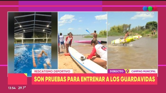 Jornadas de rescatismo deportivo en Rosario