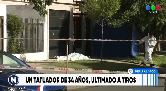 Bajó de un taxi y lo mataron en la puerta de su casa