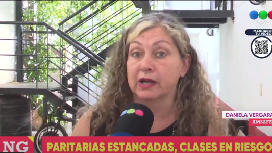 Docentes indignados: "nos están empujando al peligro del no inicio de clases"