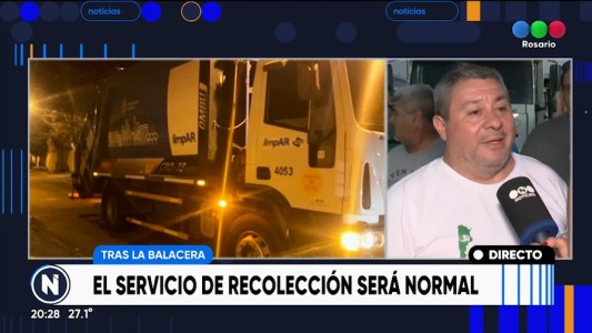 Tras la balacera, garantizaron el servicio de recolección