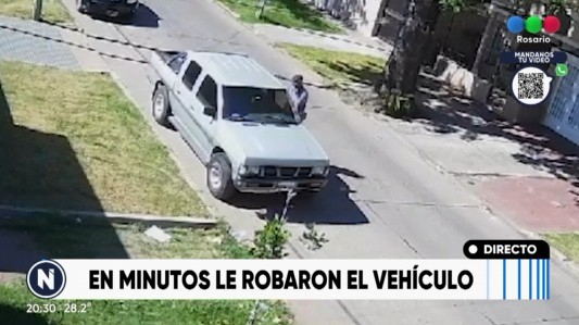 Fue a tomar mate a la Florida y le robaron la chata