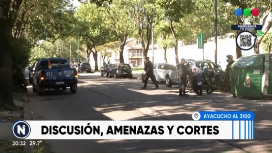 Una pelea entre vecinos terminó con un herido