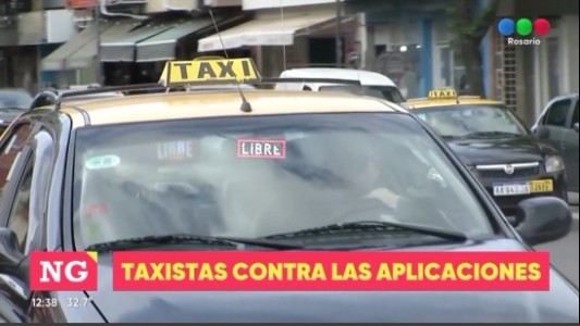 Taxistas se movilizan en contra de las app