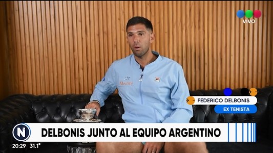 Copa Davis: Federico Delbonis se suma al equipo como colaborador
