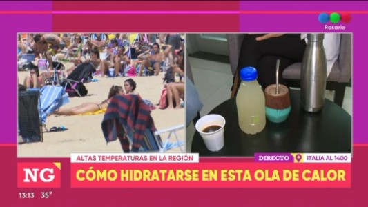 Cómo hidratarse ante las altas temperaturas