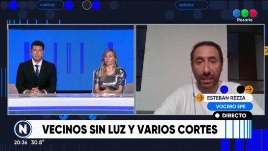 Hay cuatro grandes zonas en Rosario sin luz