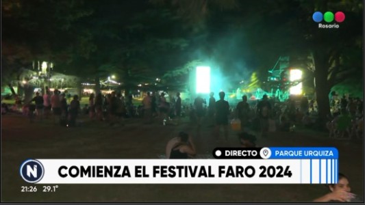 Comienza el Festival Faro en el Parque Urquiza