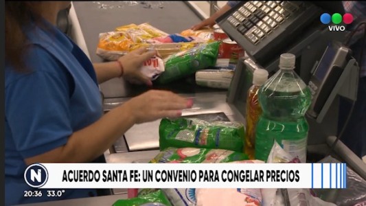 Presentaron “Acuerdo Santa Fe”, 45 productos a precios accesibles
