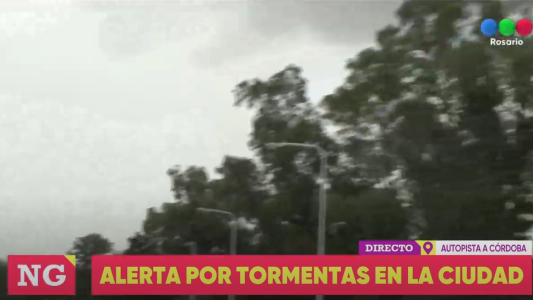 Chaparrones para hoy, alerta por tormentas mañana a la noche