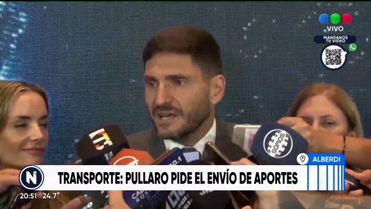 Pullaro: “Si nos dieran lo que aportamos, nos haríamos cargo completamente del transporte”