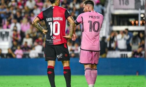 Un amistoso de lujo: el Inter Miami de Messi se quedó con un empate ante Newell´s