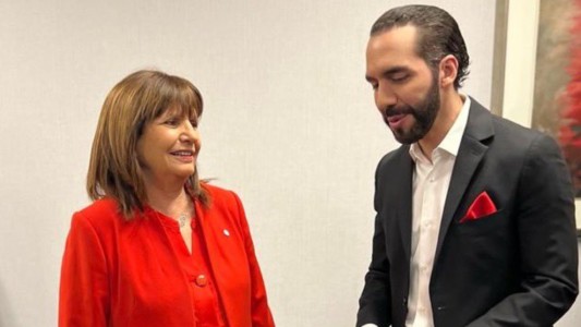 Patricia Bullrich se reunió con Bukele: "Queremos seguir el modelo que ustedes están llevando adelante"