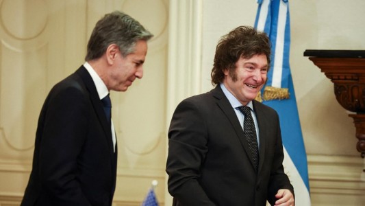 Milei se reunió con Blinken: "Argentina volvió al lado de la democracia y la libertad"