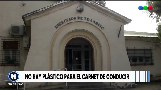 No hay licencias de conducir en Rosario por falta de insumos