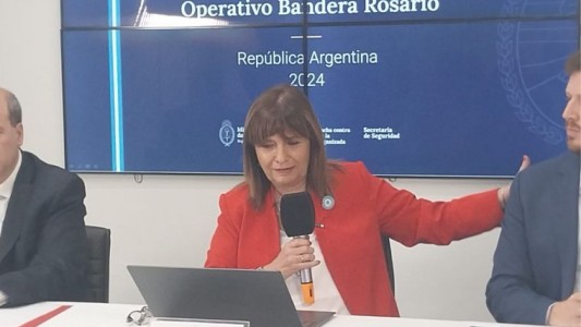 Bullrich, sobre el Plan Bandera: "El compromiso con Santa Fe es total"