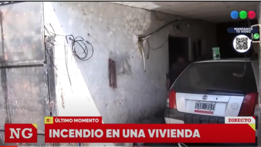 Se incendió una vivienda y perdieron todo