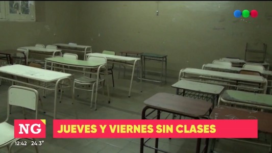 Amsafé confirmó el paro: no habrá clases jueves y viernes en Rosario