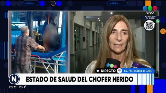 El chofer baleado sigue en estado crítico