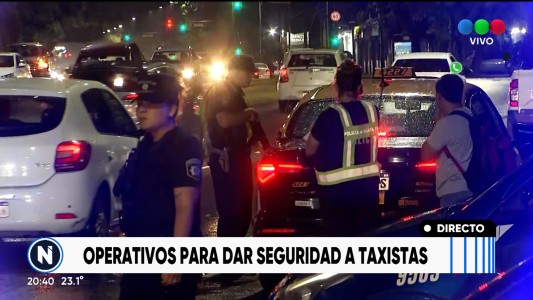 Operativos para dar seguridad a taxistas