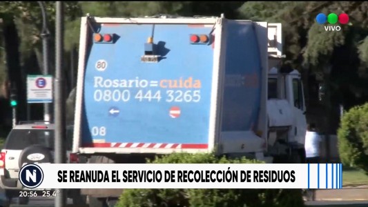 La recolección de residuos se normaliza desde esta tarde de lunes