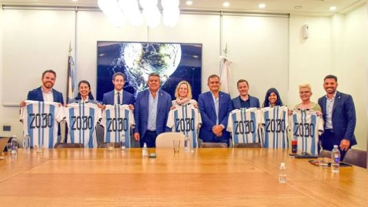 Una comitiva de la FIFA inspeccionó Argentina de cara al Mundial 2030