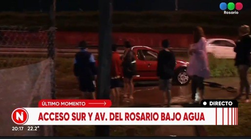 Viviendas inundadas en Barrio Saladillo