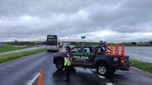 250 personas evacuadas por las tormentas en el sur de Sante Fe