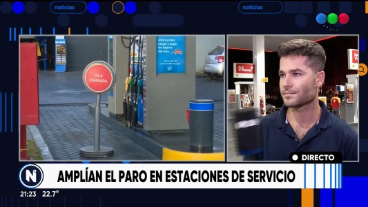 Amplían el paro de las estaciones de servicio