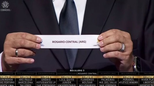 Central y el sorteo de Libertadores: encuentros en Uruguay, Brasil y Venezuela