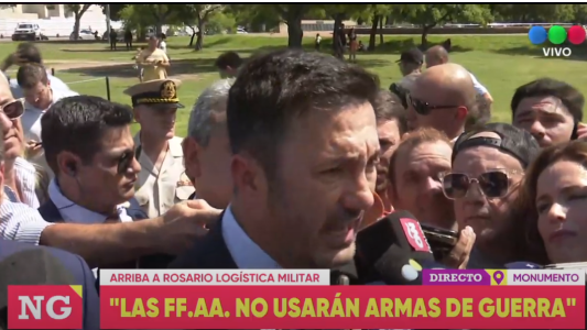 Petri presenta en el Monumento equipamiento en seguridad en el Monumento