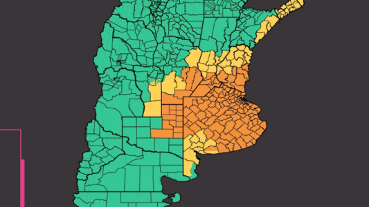 El SMN emitió un Alerta Naranja por tormentas para Rosario