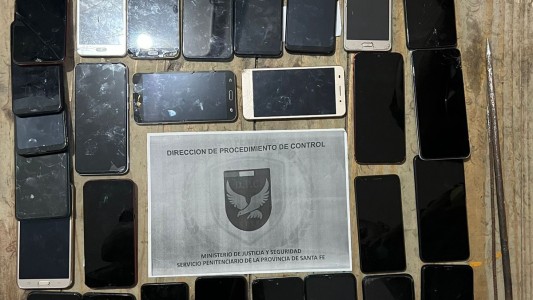 Incautaron 26 celulares y droga en la Cárcel de Coronda