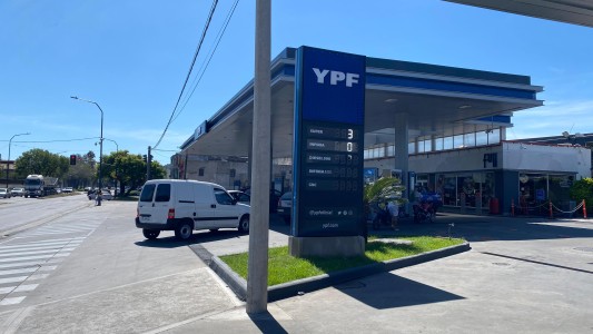 Insólita amenaza en una estación de servicio de zona sur: usaron un parlante