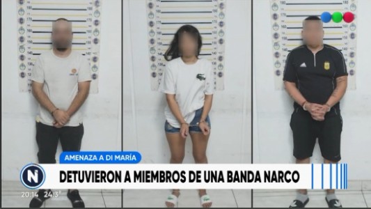 Detuvieron a los autores de las amenazas contra Di María y su familia