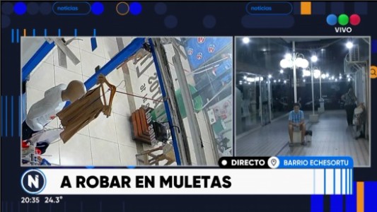 Con muletas, robó en una galería de Echesortu