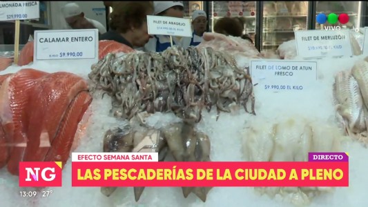 Pescaderías en Rosario: crecen las ventas a último momento