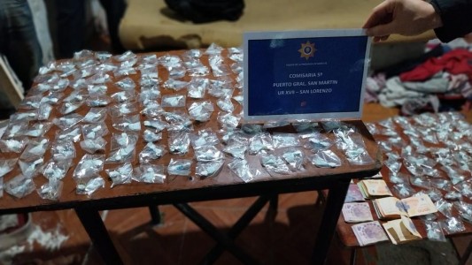 Dos mujeres con 200 dosis de cocaína detenidas en Puerto San Martín