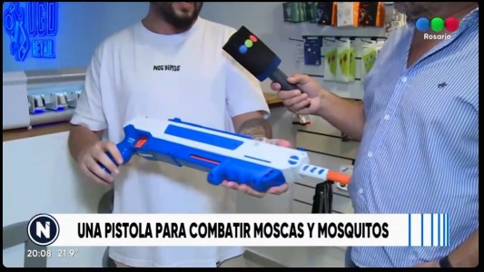 Ante la falta de repelentes, la “pistola antimosquitos”