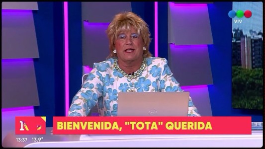 "La Tota" se sumó al Noticiero de la Gente