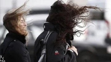 Alerta meteorológica por vientos fuertes para toda la región