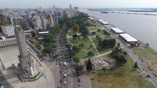 Rosario: alerta amarilla por vientos fuertes y descenso de la temperatura