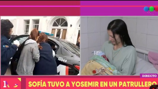 Emotivo nacimiento a bordo de un vehículo policial en Rosario