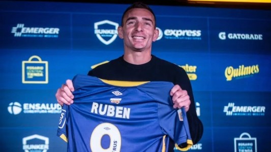 El regreso de Marco Ruben a Rosario Central: "Fue determinante la posibilidad de ser dirigido por Russo y la chance de jugar con Di María"