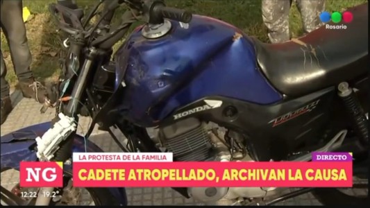 Los familiares del cadete atropellado piden justicia