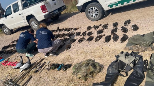 Turistas extranjeros demorados por cazar ilegalmente en el norte de Santa Fe