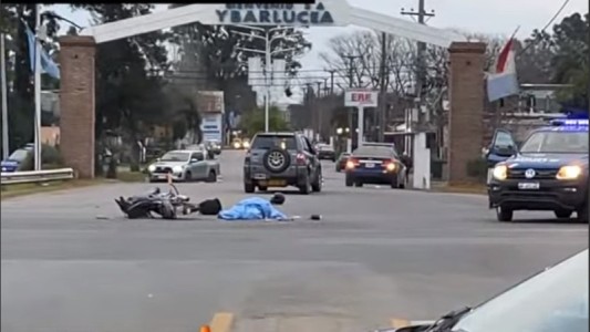 Choque fatal en Ibarlucea: murió un motociclista