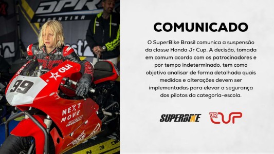 Tras la muerte de “Lolo” Somaschini se suspende la categoría en el Superbike Brasil