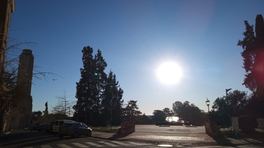 Sábado frío pero soleado