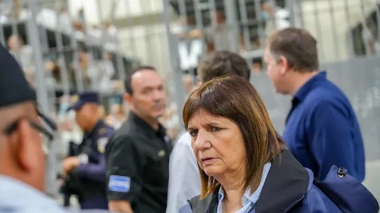 Bullrich en respuesta a la huelga de hambre en Ezeiza: "Los narcoterroristas ya no tienen poder ni privilegios"