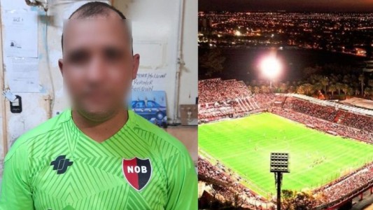 De película: narcotraficante que era intensamente buscado cayó en la cancha de Newell's